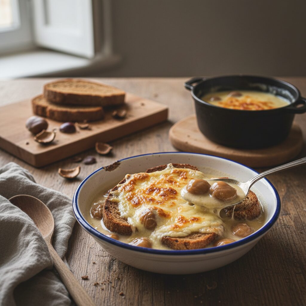 Zuppa di Castagne Valdostana — Aosta Valley, Italy