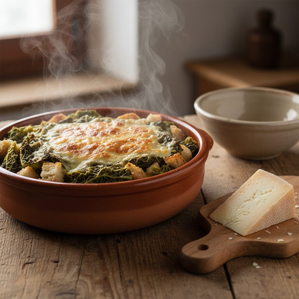 Zuppa di Cavolo e Pane — Sardinia, Italy