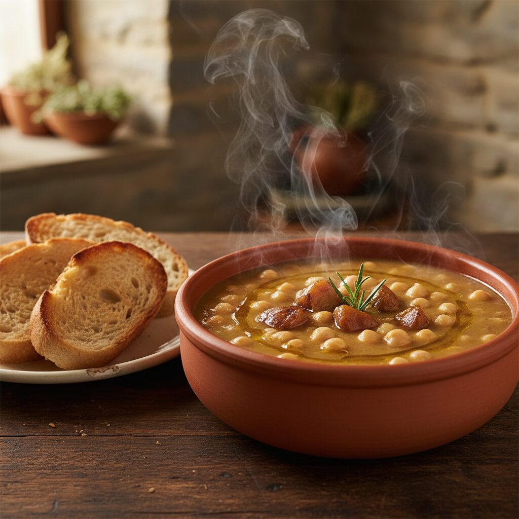 Zuppa di Ceci e Castagne Umbra — Umbria, Italy