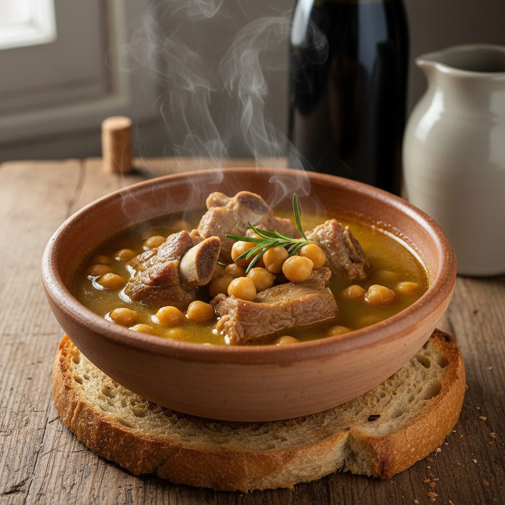 Zuppa di Ceci e Costine — Piedmont, Italy
