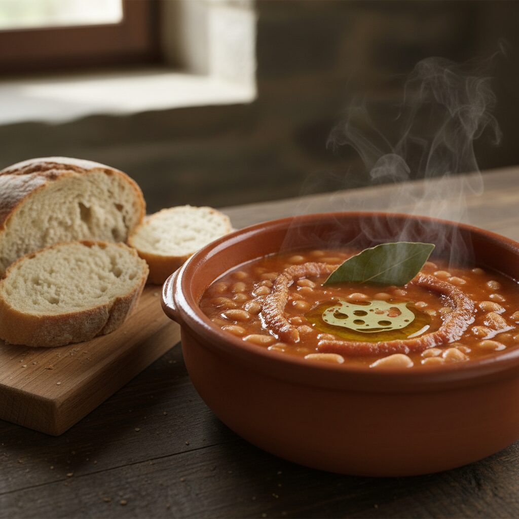 Zuppa di Fagioli e Cotiche Abruzzese — Abruzzo, Italy