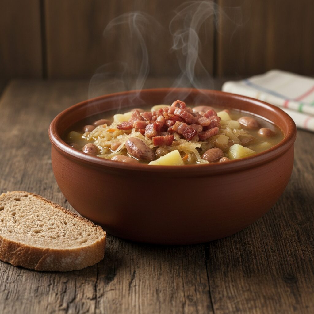 Zuppa di Fagioli e Crauti — Trentino-Alto Adige, Italy