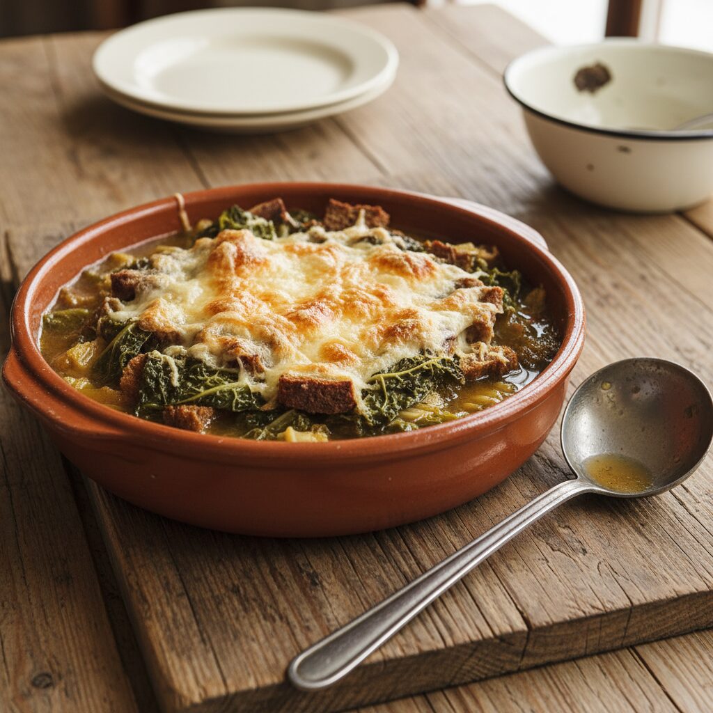Zuppa di Pane Nero e Verze — Aosta Valley, Italy