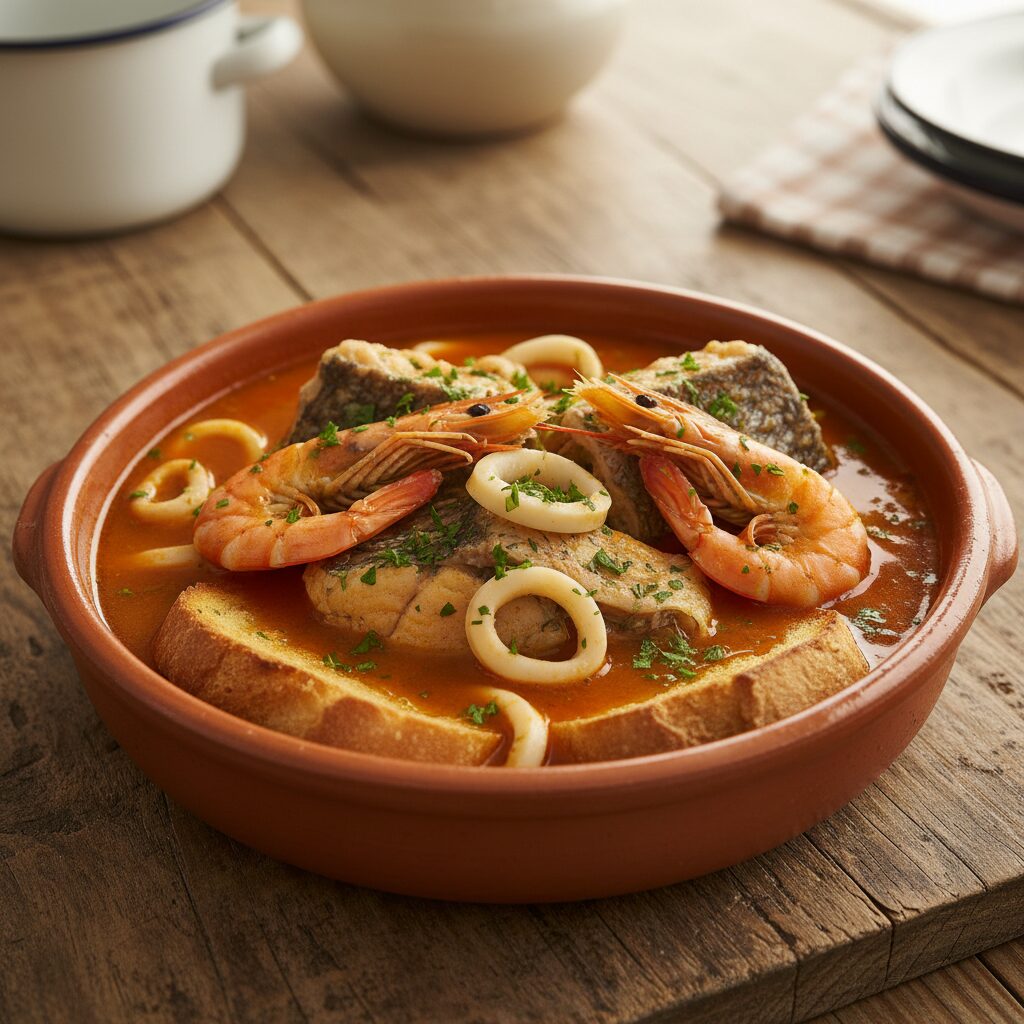 Zuppa di Pesce alla Gallipolina — Apulia, Italy