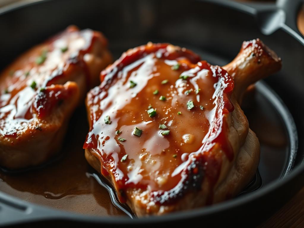Jack Daniel's Whiskey Glazed Pork Chops β Tennessee, United States