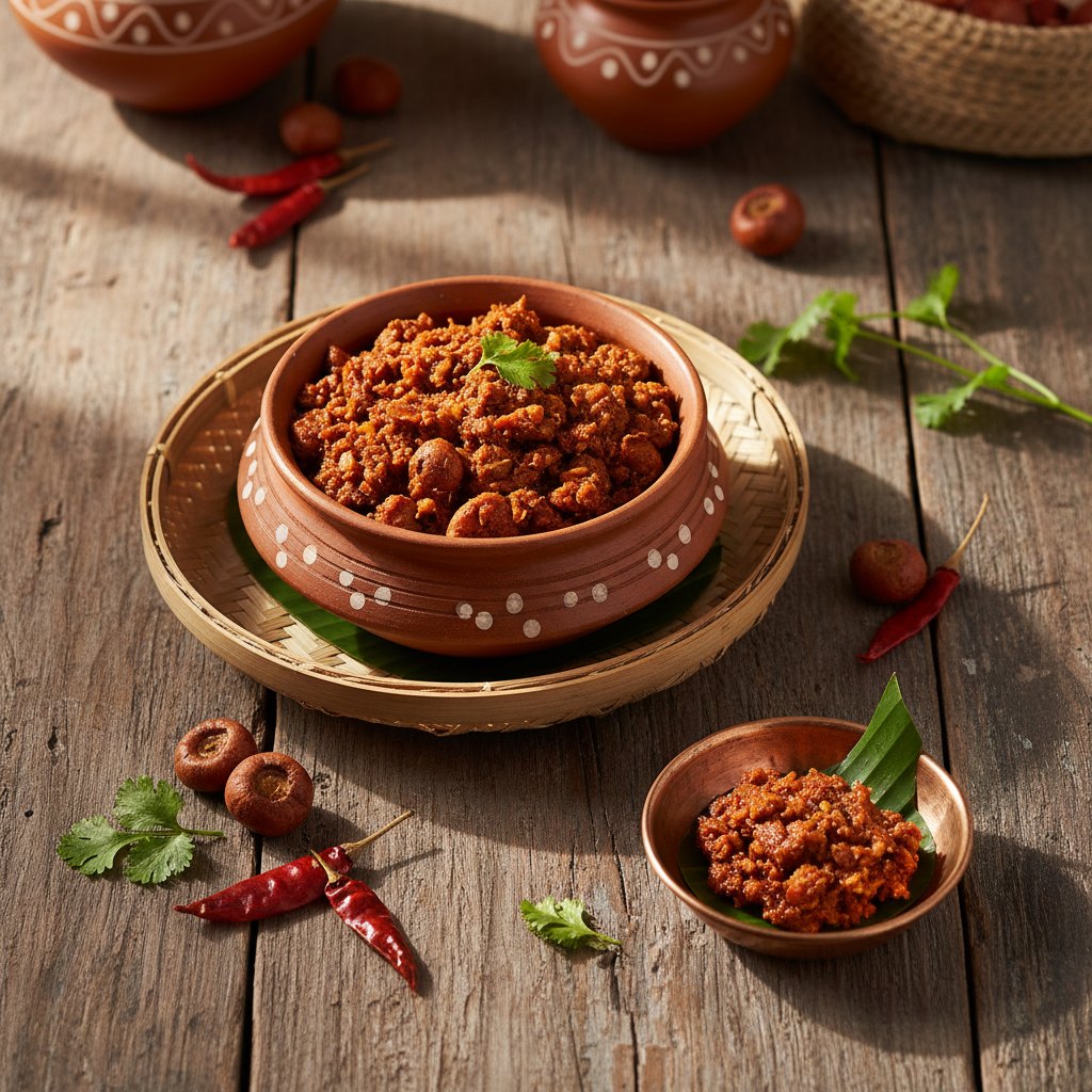 Ho Tribe Bhelwa Chutney — Jharkhand, India
