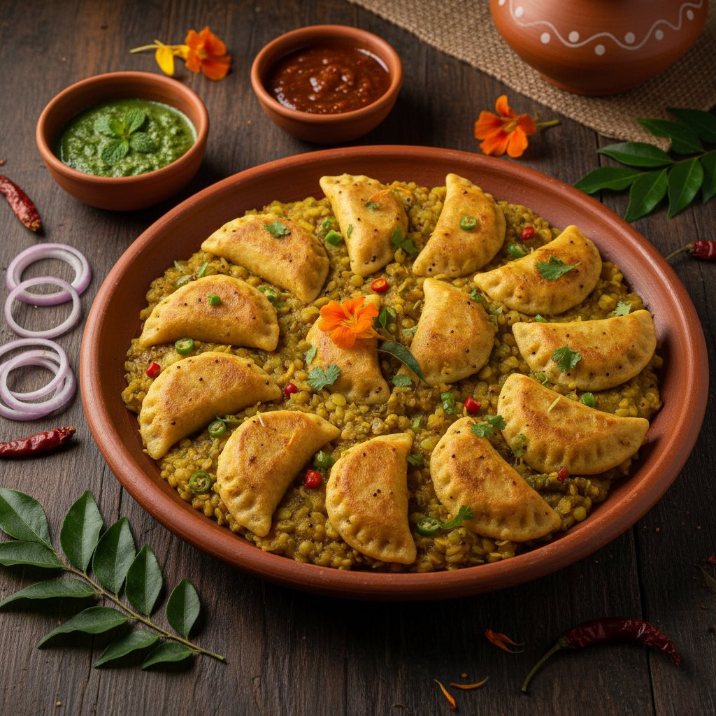 Munda-Style Dal Pitha โ Jharkhand, India