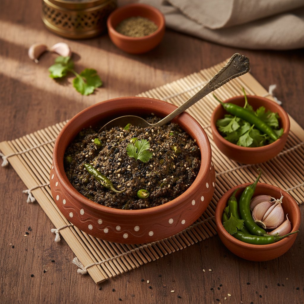 Jharkhandi Til Chutney โ Jharkhand, India