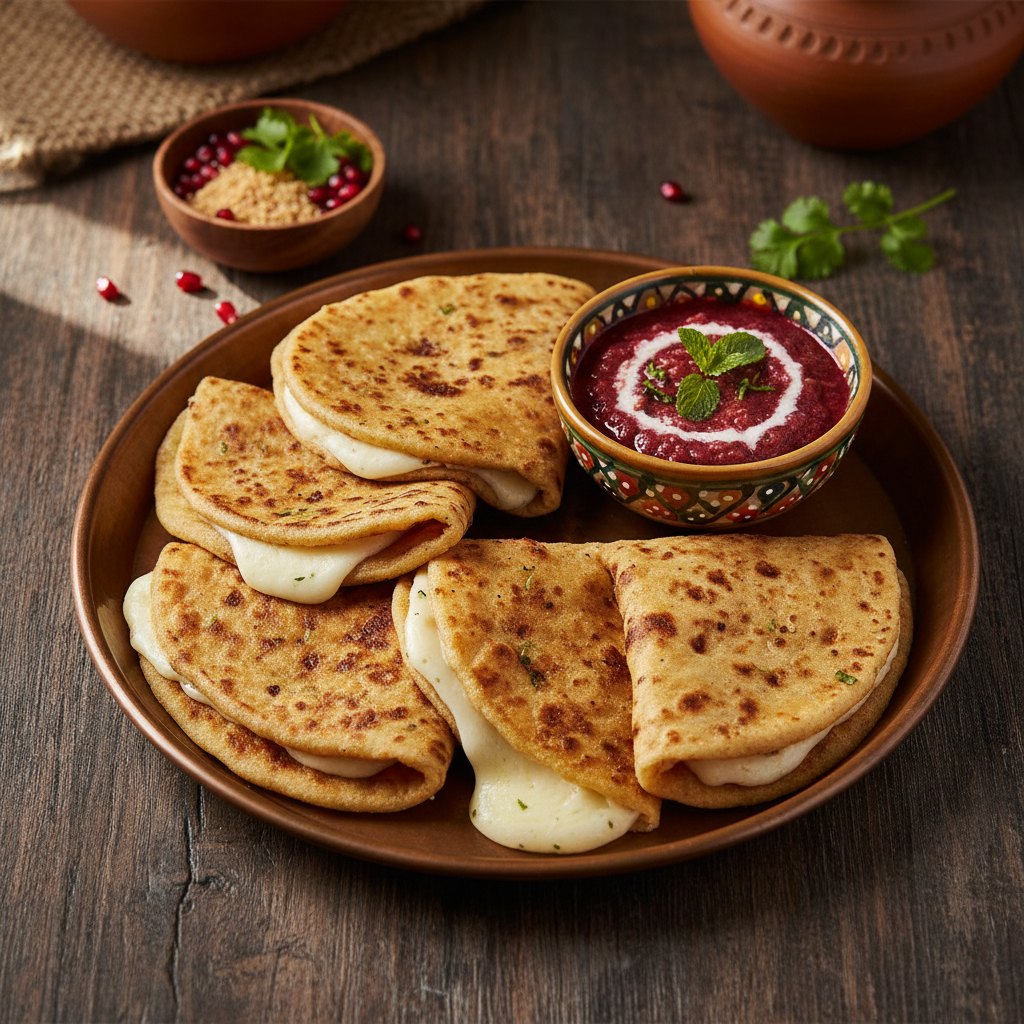 Poonch Kalari Paratha — Jammu and Kashmir, India