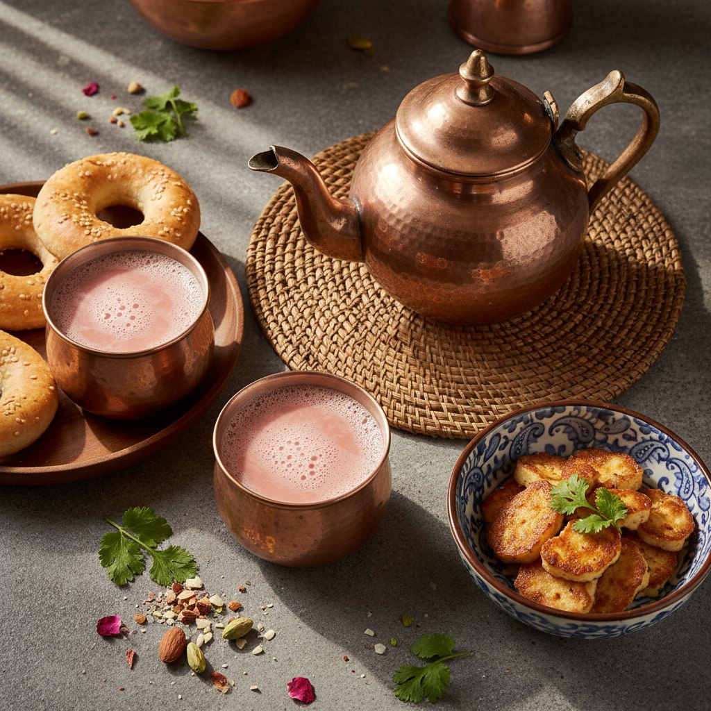 Noon Chai (Sheer Chai) — Jammu and Kashmir, India