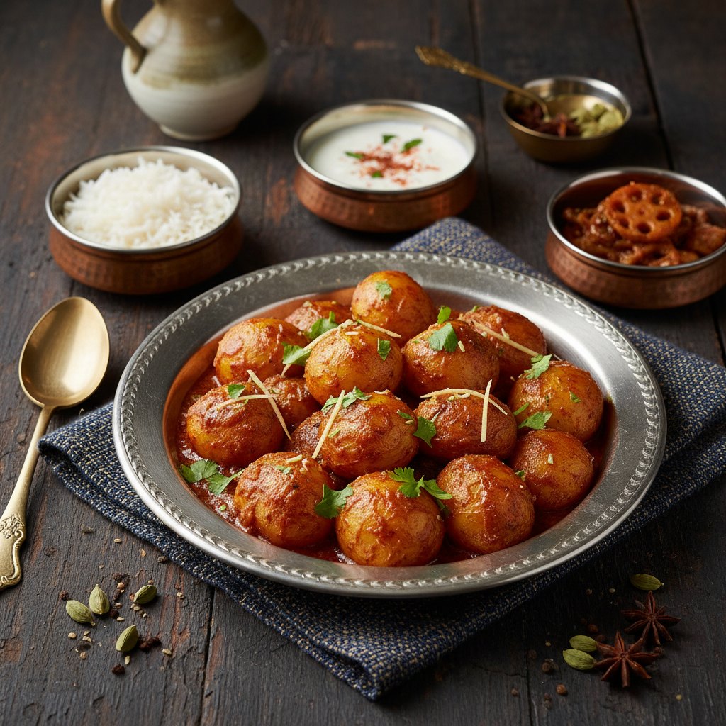 Kashmiri Pandit Dum Aloo — Jammu and Kashmir, India