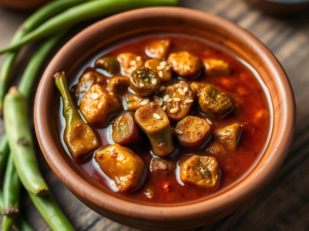 Bendekayi Gojju — Karnataka, India
