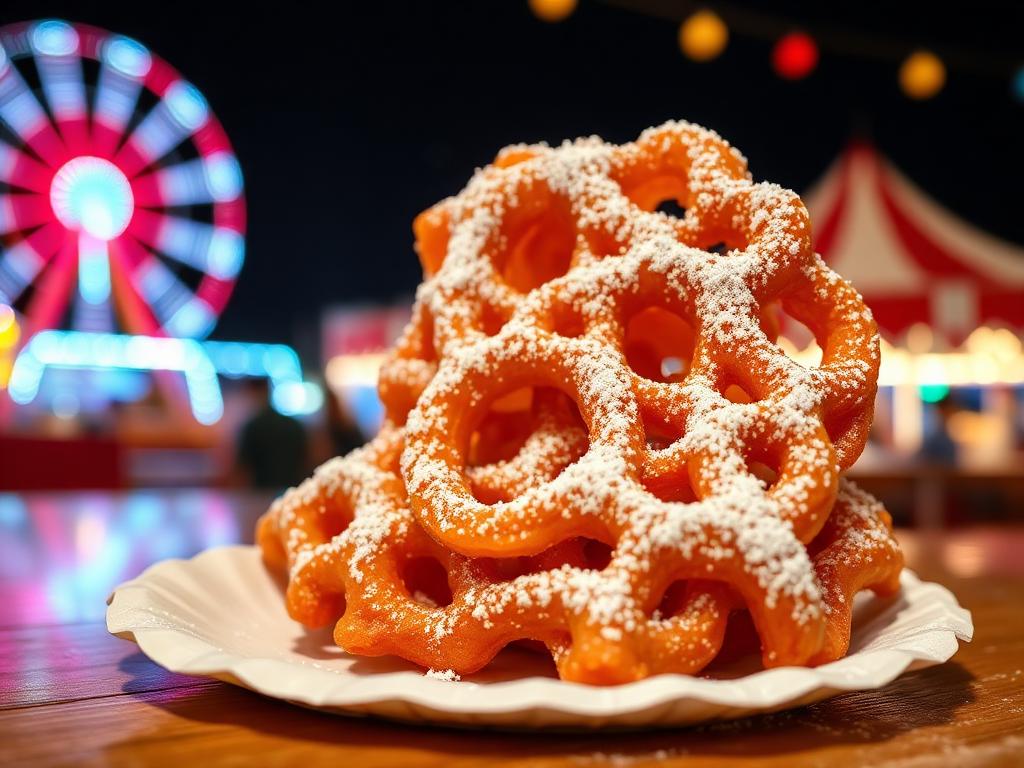 Kansas Fair Funnel Cake β Kansas, United States