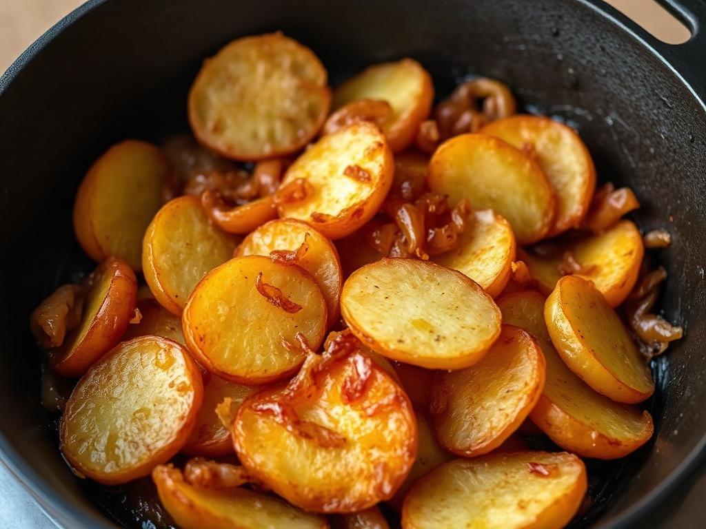 Kansas Skillet Fried Potatoes β Kansas, United States