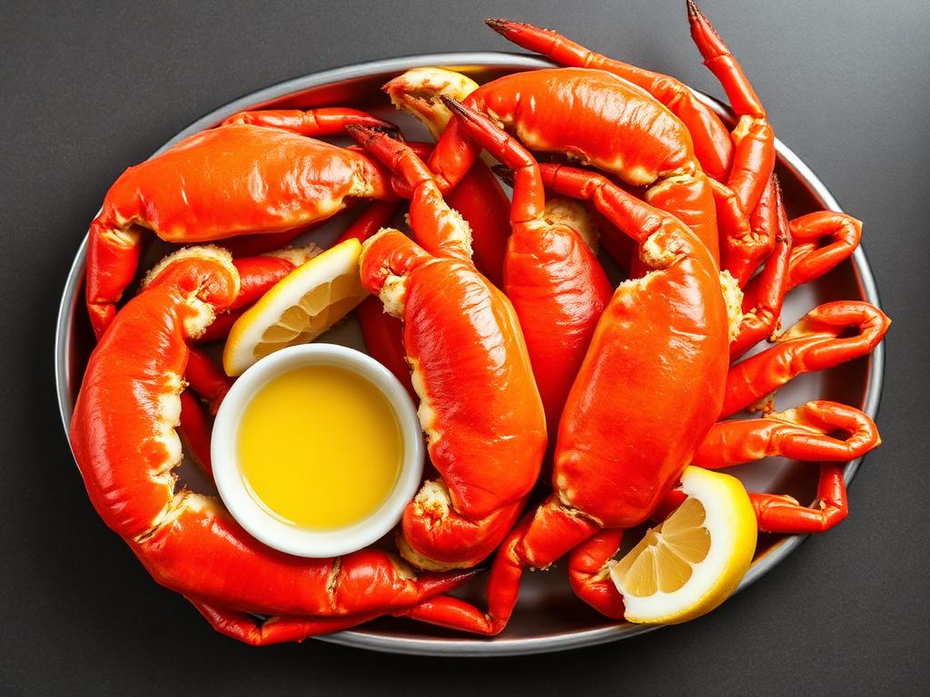 Alaska King Crab Legs with Drawn Butter β Alaska, United States