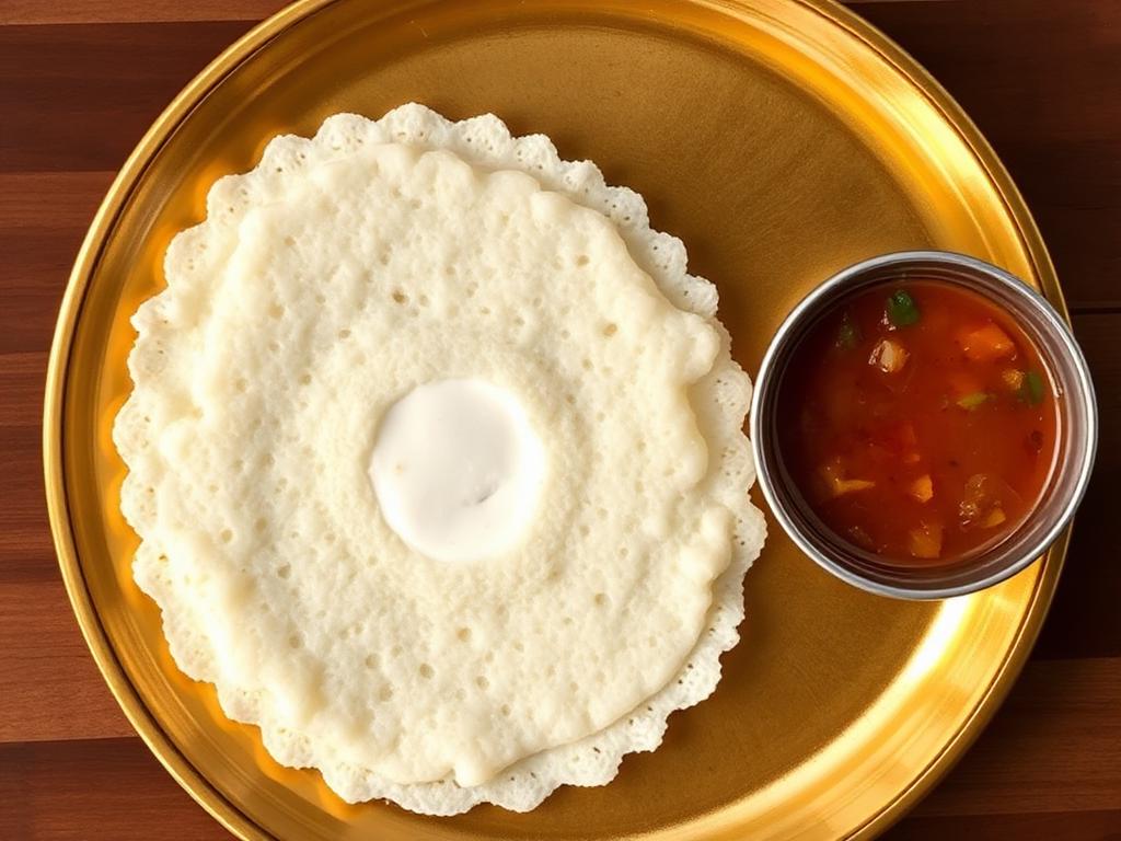 Appam with Coconut Milk — Kerala, India