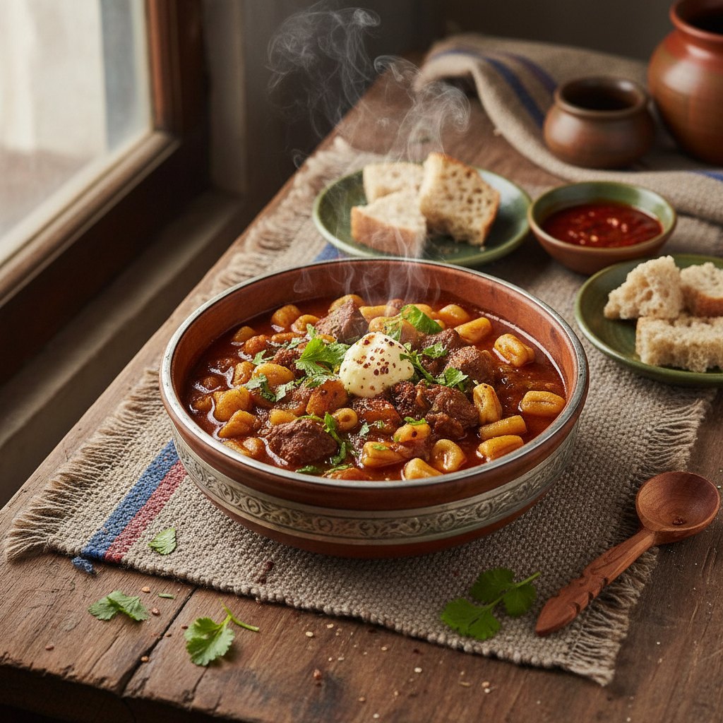 High-altitude Tibetan-Buddhist cooking with barley and butter
