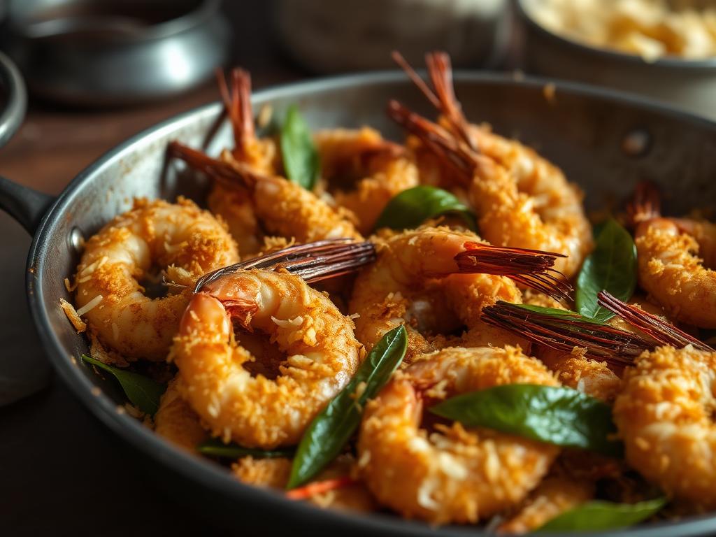 Coconut Prawn Fry — Lakshadweep, India