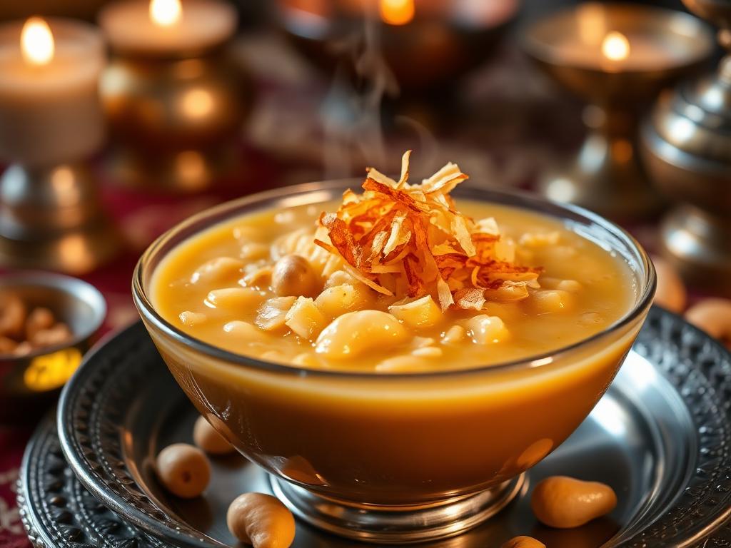 Coconut Toddy Sweetened Rice (Kallu Payasam) — Lakshadweep, India