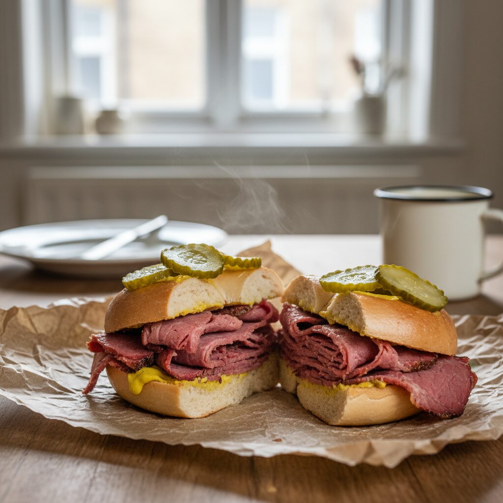 Salt Beef Beigel — London, United Kingdom