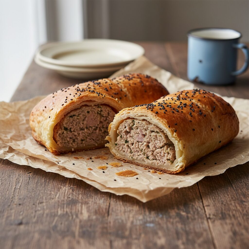 Borough Market Sausage Roll β London, United Kingdom