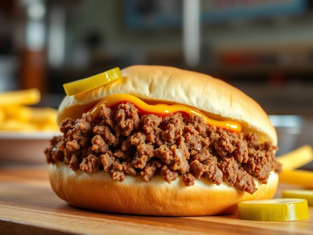 Maid-Rite Loose Meat Sandwich β Iowa, United States