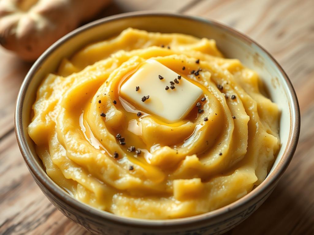 Mashed Rutabaga with Butter — Michigan, United States