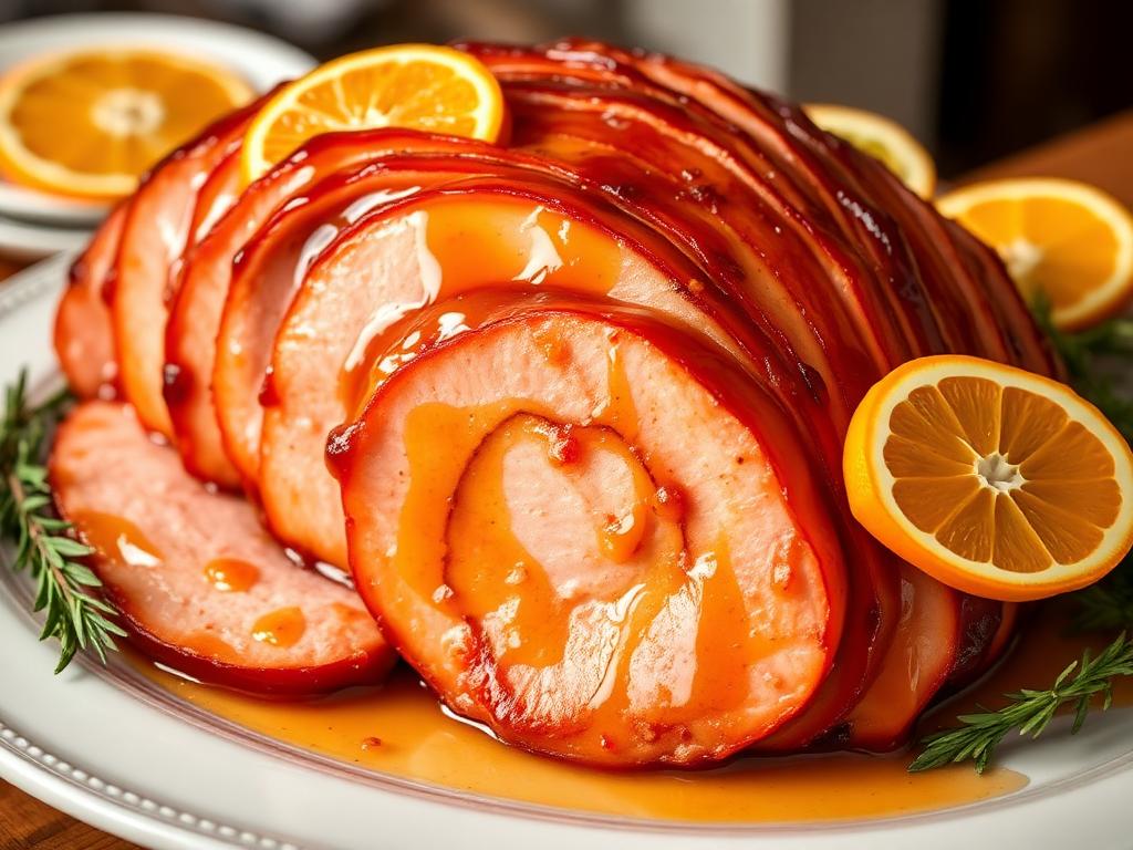 Vernors-Glazed Ham — Michigan, United States