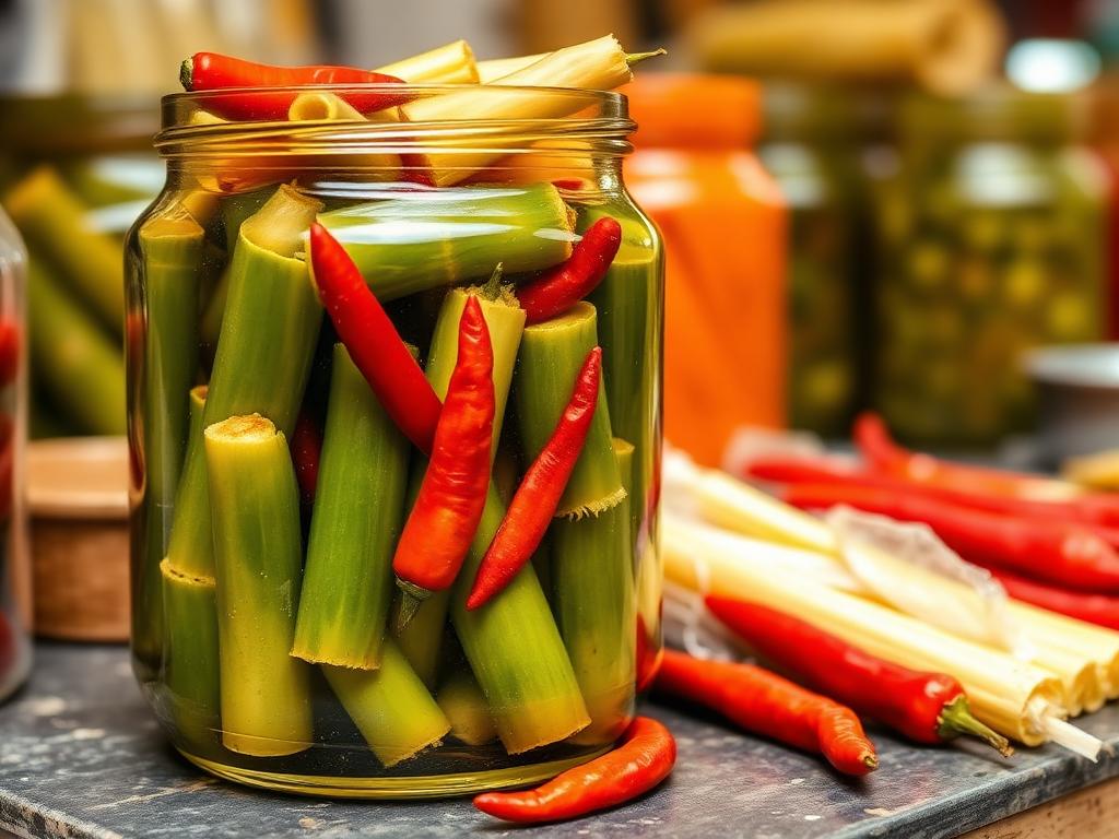 Meghalaya Iewduh Bamboo Shoot Pickle — Meghalaya, India