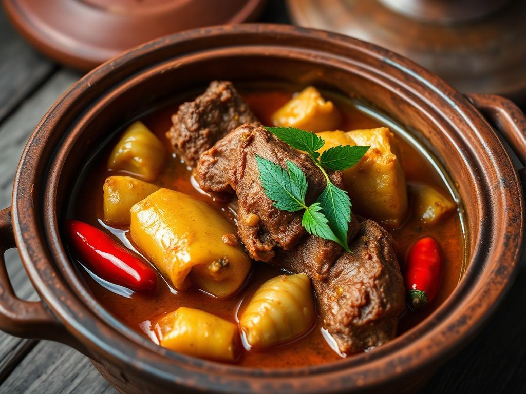Khasi Smoked Pork with Bamboo Shoot — Meghalaya, India