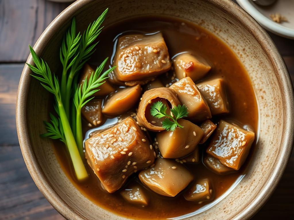 Kuki Sesame Pork with Bamboo Shoot โ Manipur, India