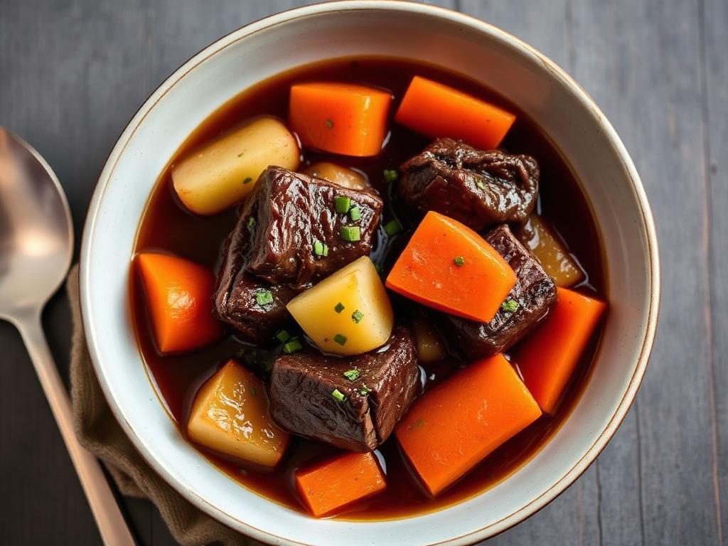 Montana Bison Short Rib Stew β Montana, United States