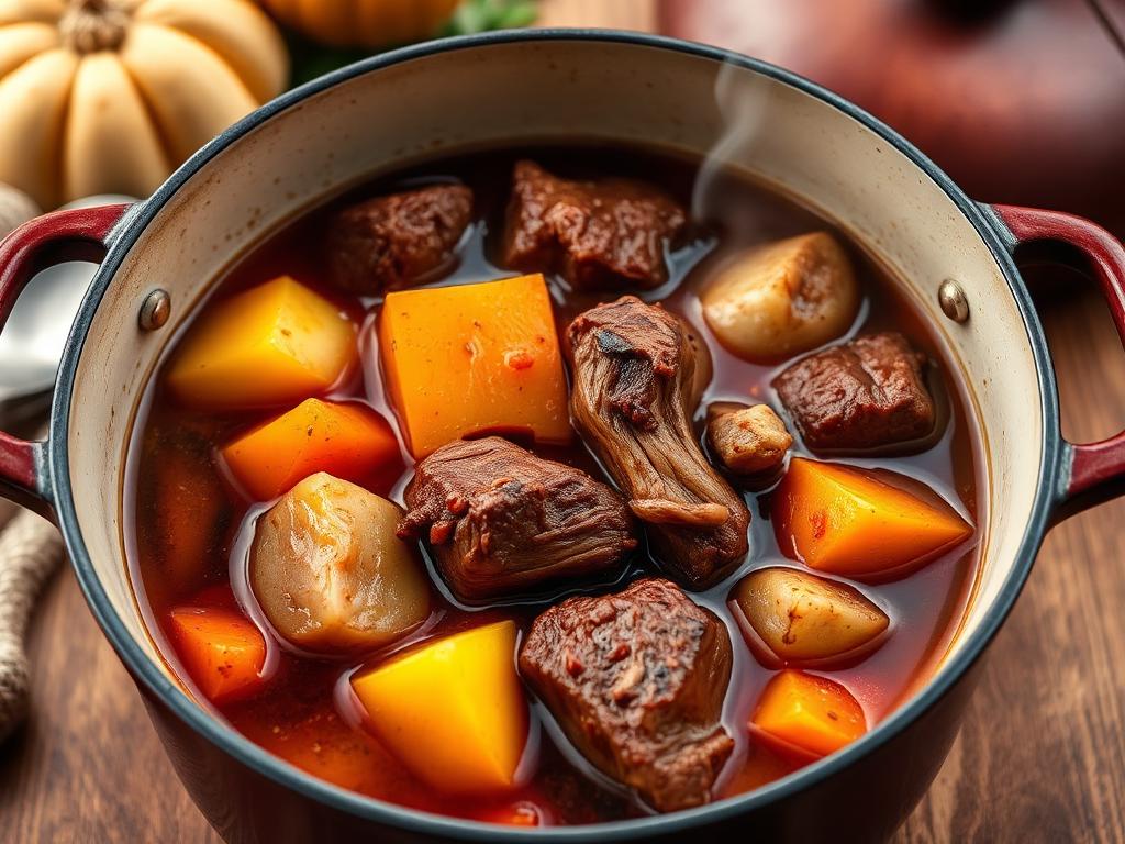 Plains-Style Bison Stew — Montana, United States