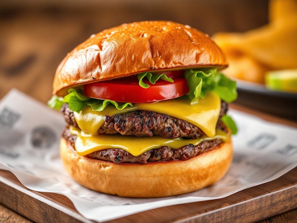 Rodeo Bison Burger — Montana, United States