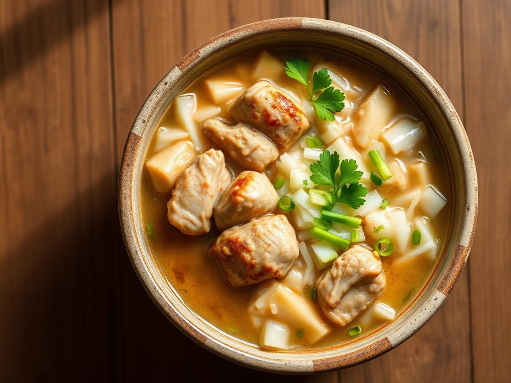 Boiled, steamed and smoked Mizo cooking with local herbs