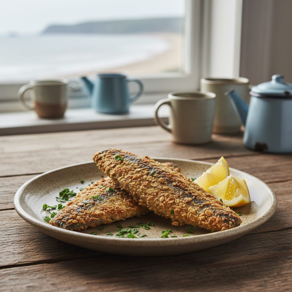 Pan-Fried Herring in Oatmeal โ North East England, United Kingdom