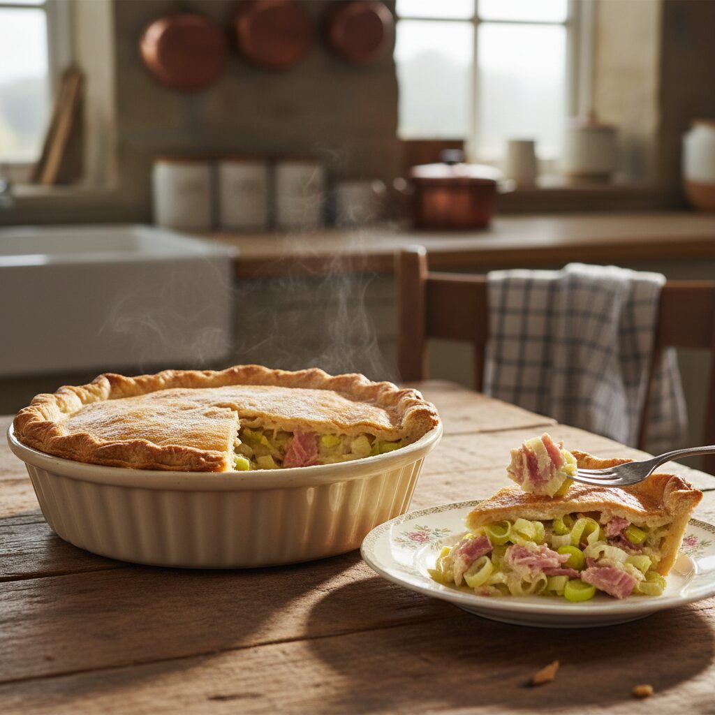 Northumbrian Ham and Leek Pie — North East England, United Kingdom