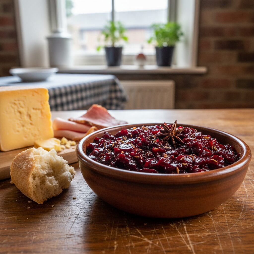 Teesside Beetroot and Onion Chutney — North East England, United Kingdom