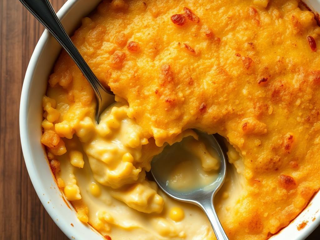 Cornhusker Corn Casserole — Nebraska, United States