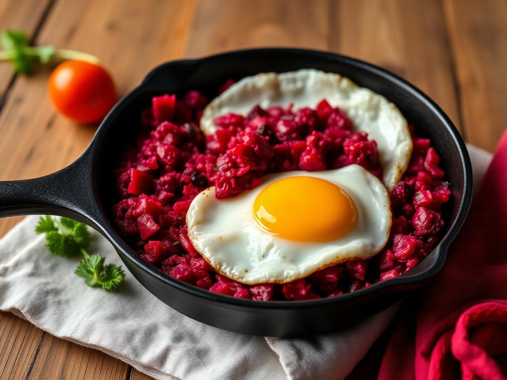 New Hampshire Diner Red Flannel Hash — New Hampshire, United States