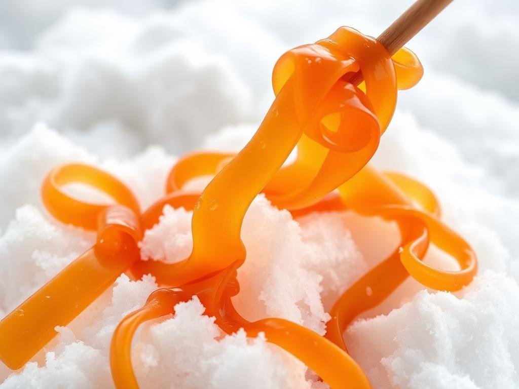 Sugar-on-Snow (Maple Taffy) — New Hampshire, United States