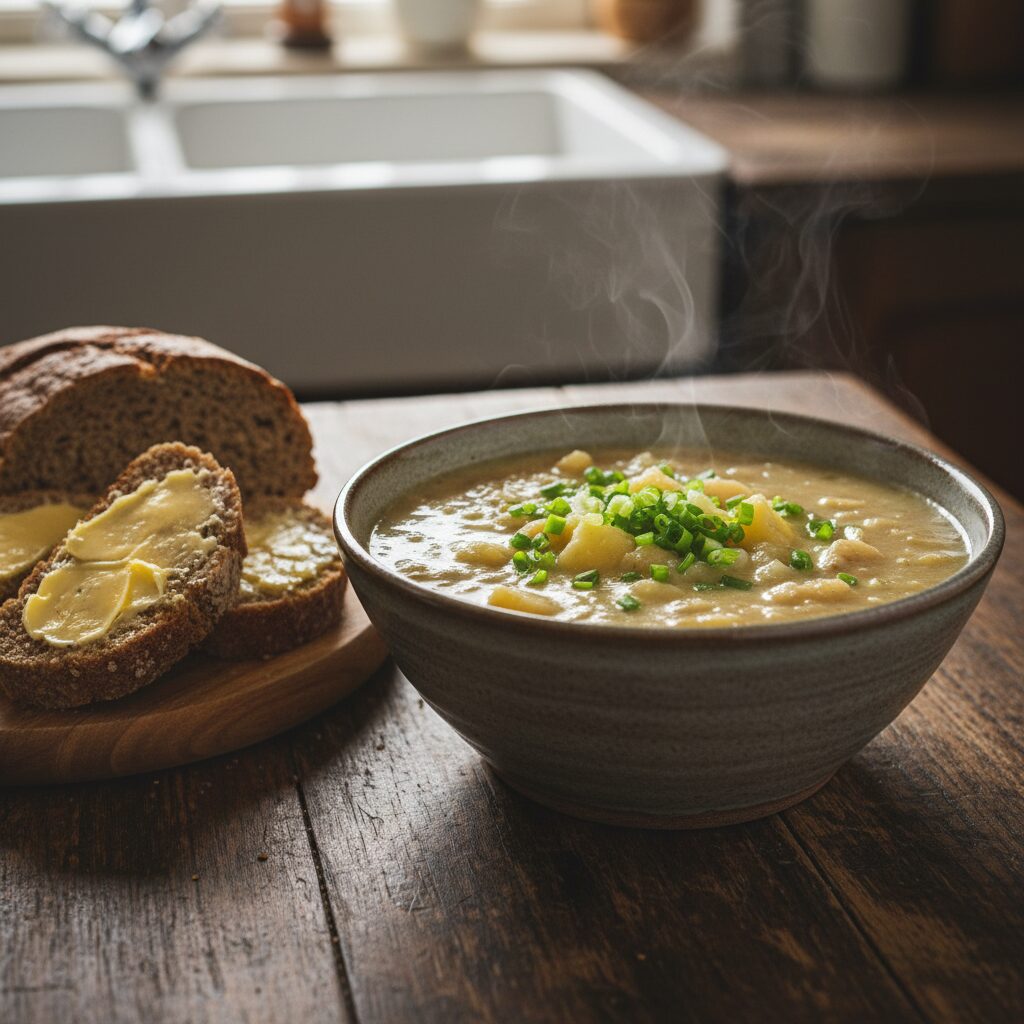 Belfast Potato Soup with Wheaten — Belfast, United Kingdom