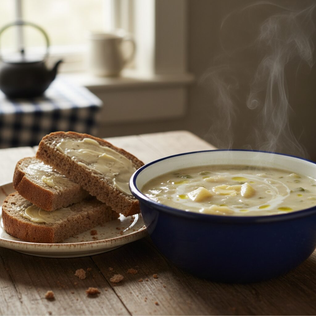 Lakeland Potato and Leek Soup โ County Fermanagh and the Lakelands, United Kingdom