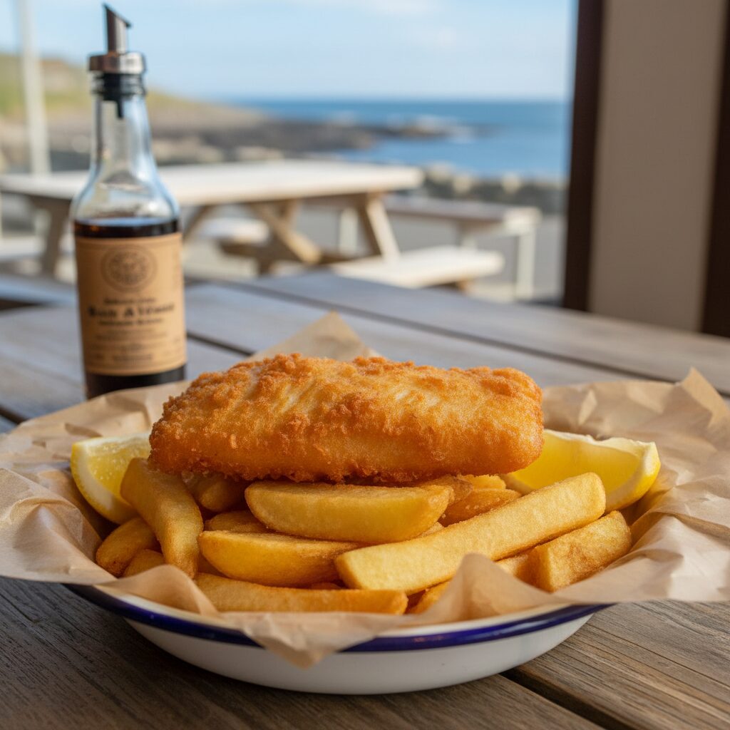 Portrush Fish and Chips โ County Antrim and the Causeway Coast, United Kingdom
