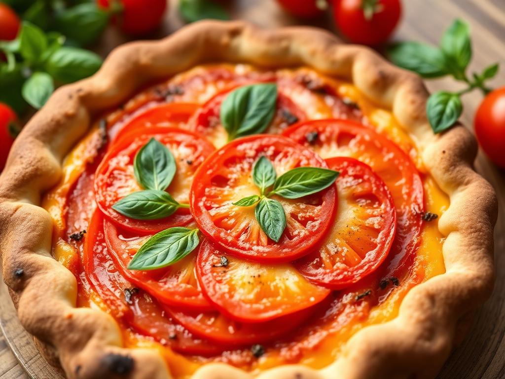 Jersey Tomato Pie (Uncooked Summer Version) — New Jersey, United States