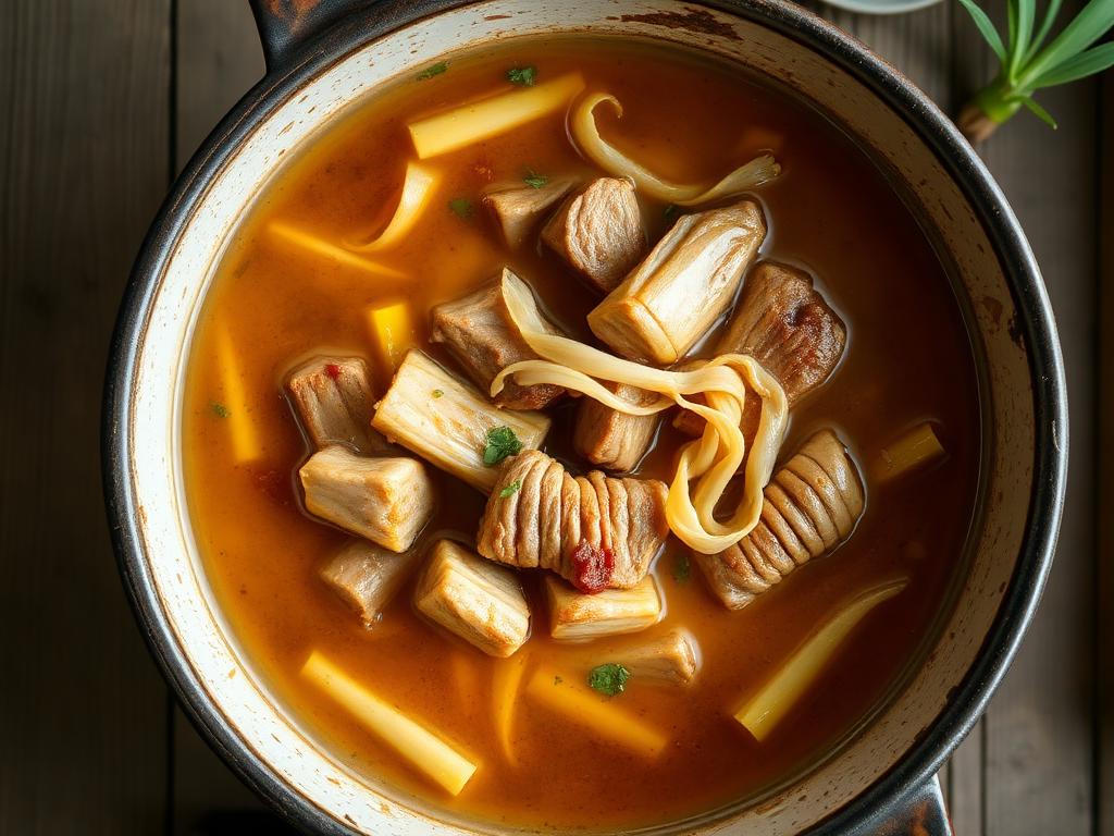 Lotha Bamboo Shoot Pork Curry โ Nagaland, India