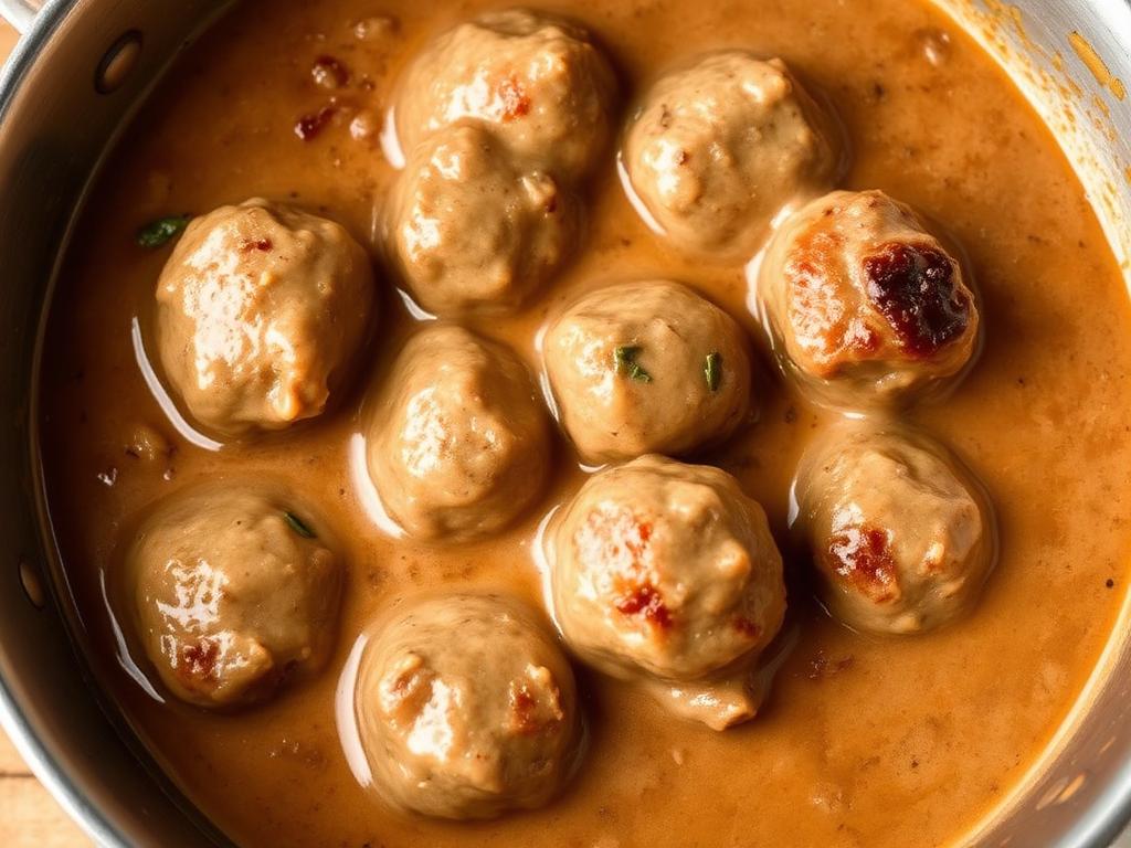 Norwegian Meatballs in Cream Gravy — North Dakota, United States