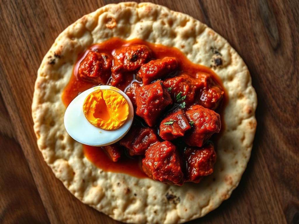 Injera with Doro Wat, Northern Virginia Style — Virginia, United States