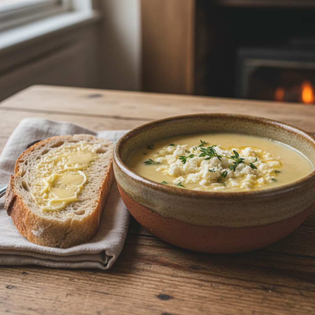 Cheshire Cheese and Onion Soup — North West England, United Kingdom