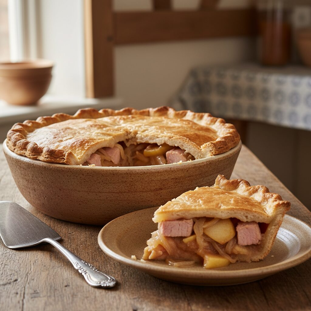 Cheshire Pork and Apple Pie โ North West England, United Kingdom